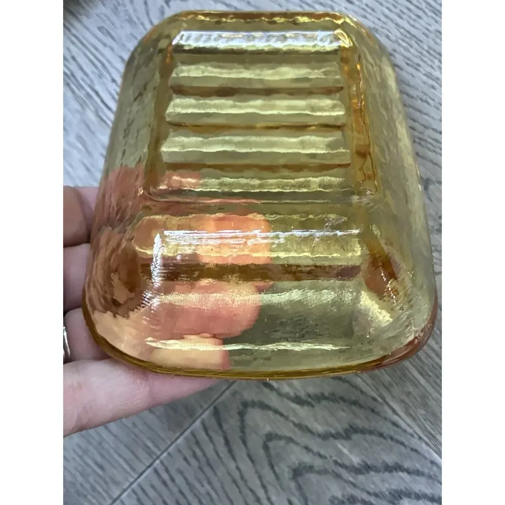 Fire & Light Recycled Glass Citrus Soap Dish
